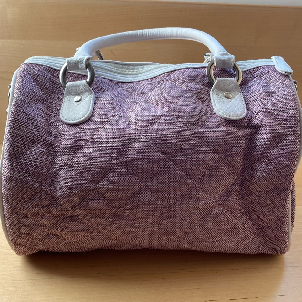 Carpisa purse- pink/burgundy color w/ strap
